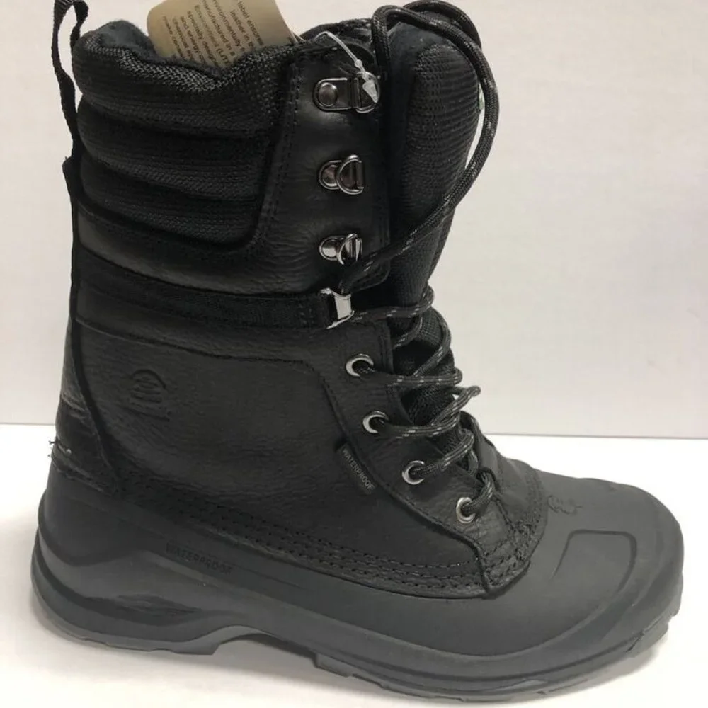 Kamik Men’s The State, Black Winter Boots, Size 10M